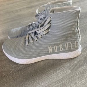 No Bull high-top trainers.